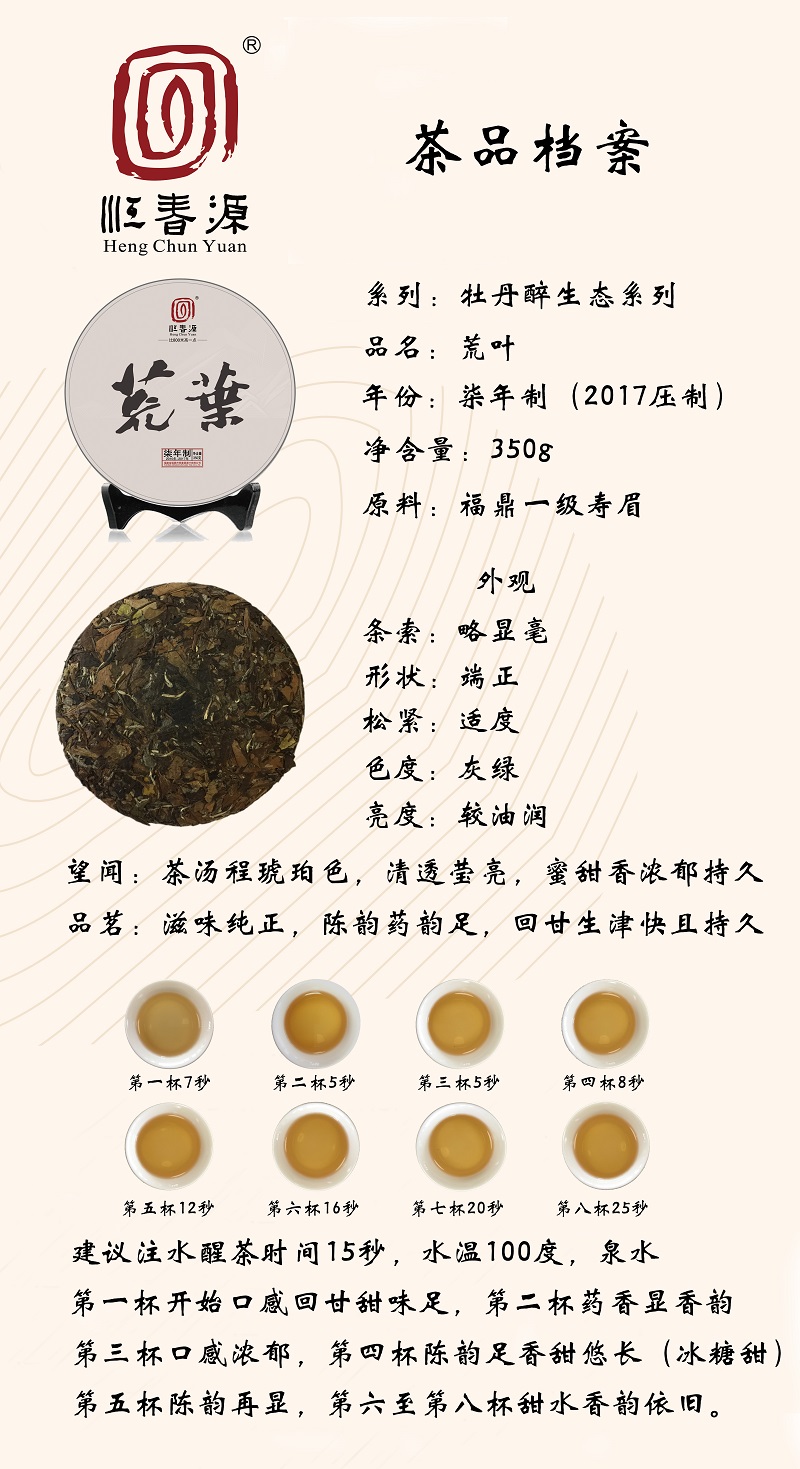 荒葉.柒年（售罄老版本）